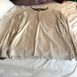 Carbon 2 Cobalt long sleeve 1/4 button up.